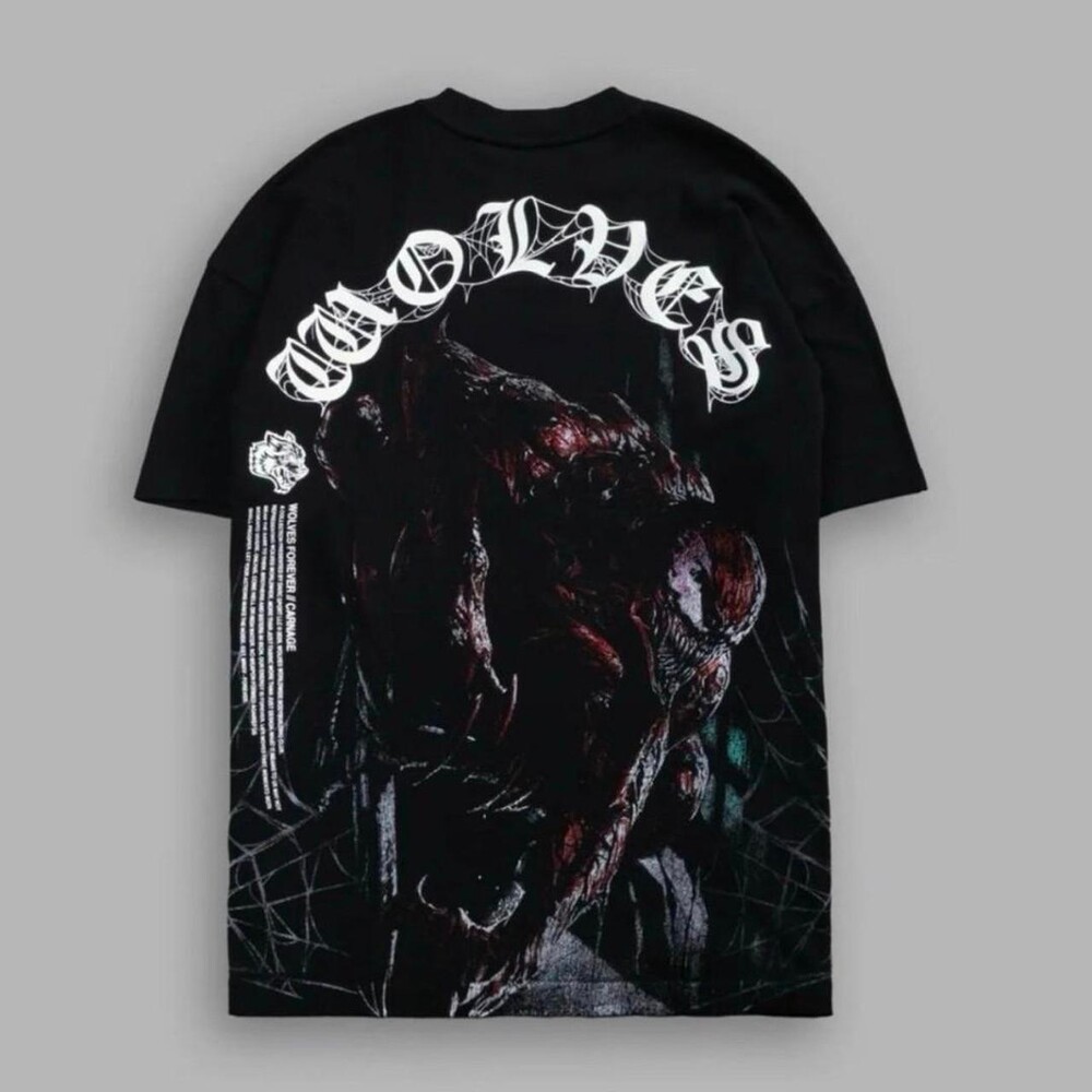 DARC SPORT X SPIDER-MAN X CARNAGE FOREVER PREMIUM OVERSIZED TEE - MEDIUM